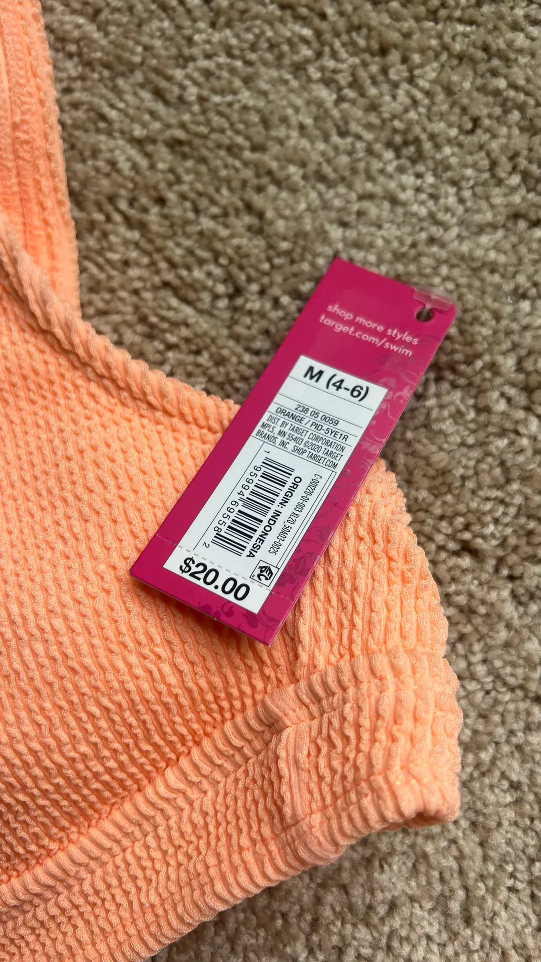 Target Light Orange Bikini - Image 3