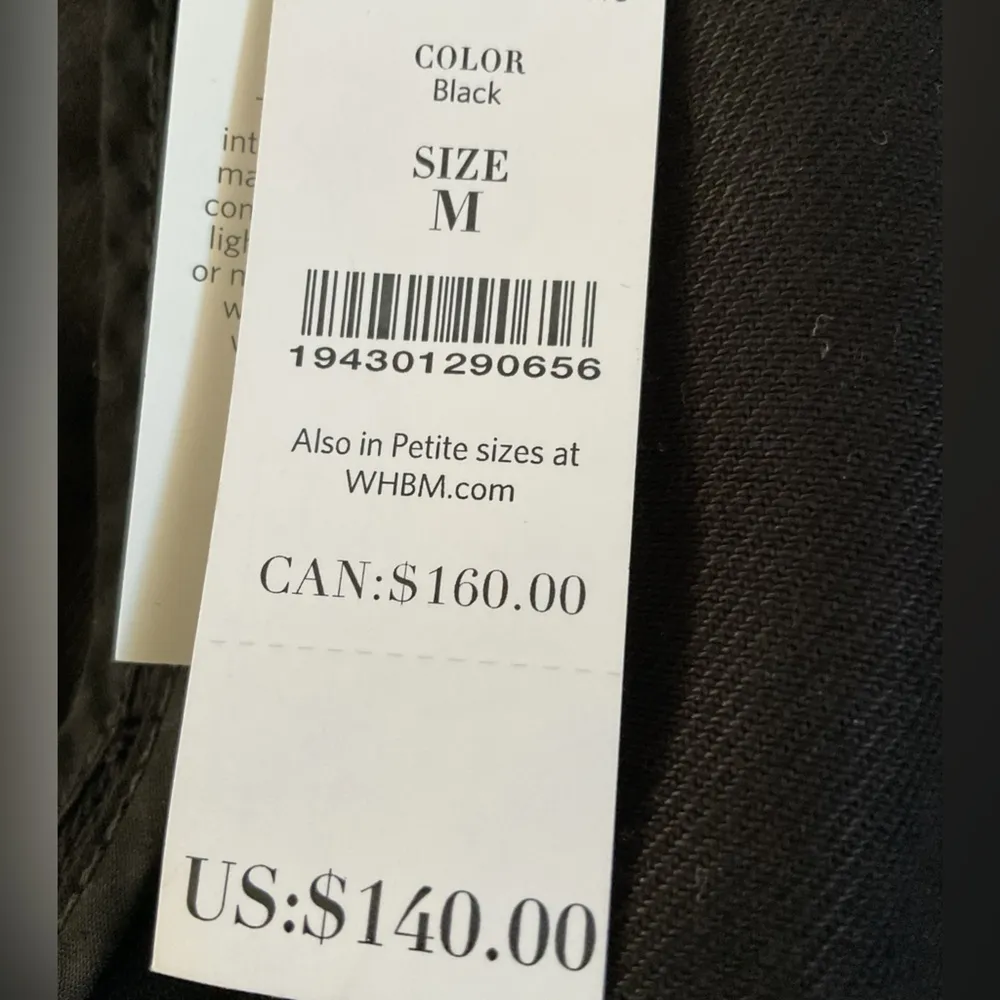 NWT WHBM DRAPE FRONT BLAZER - Image 2