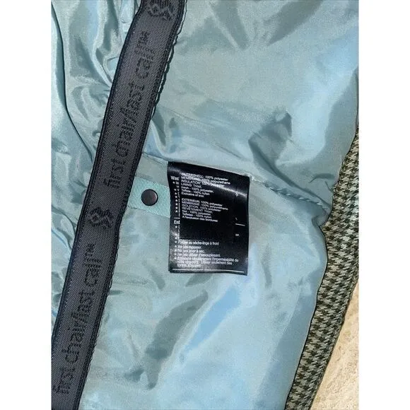 Special Blend Womens Green Plaid Ski Snowboard Jacket Hood Waterproof Large‎ Size 12 - Image 6