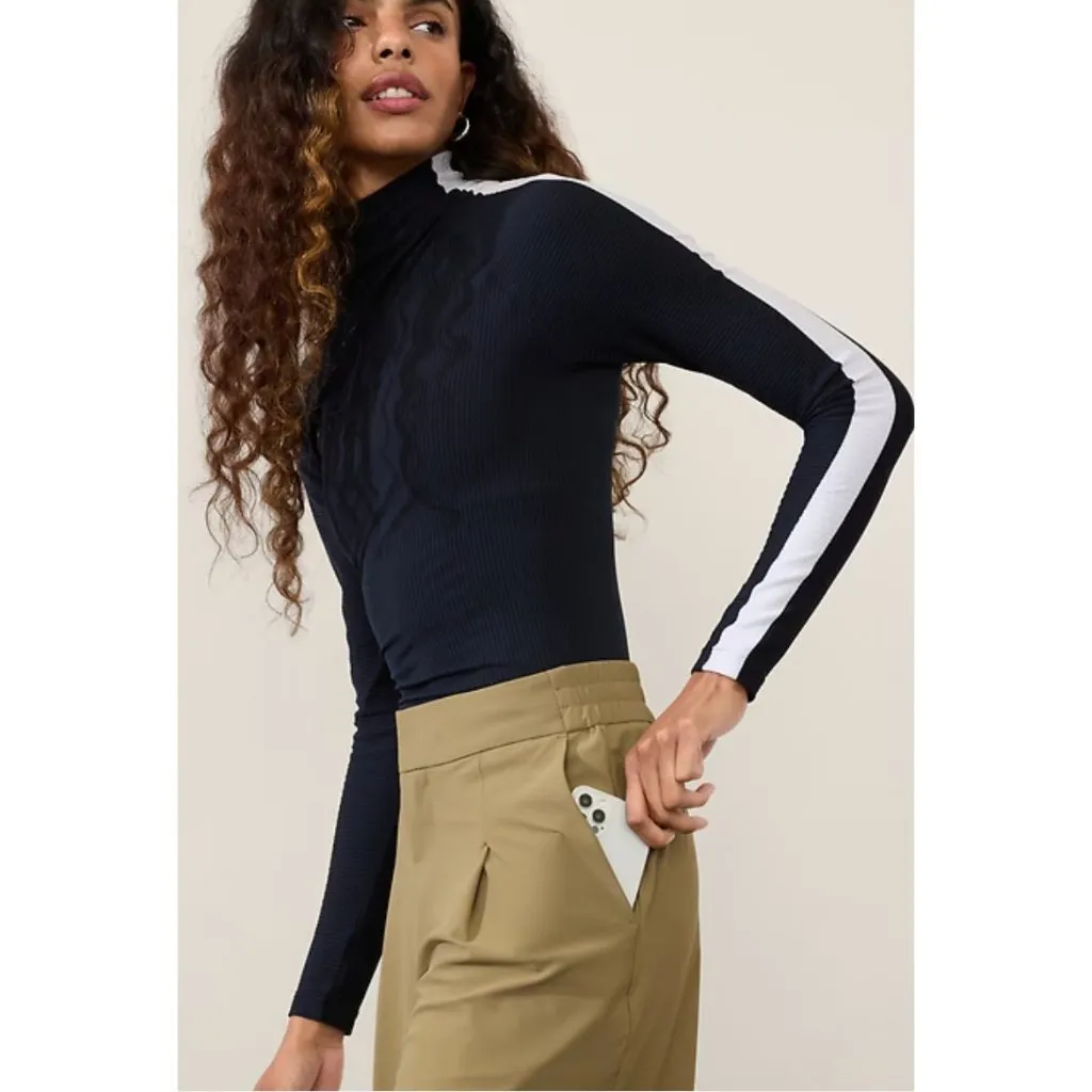 New Athleta Size 2 Pinnacle Trouser Olive Branch Green - Image 5