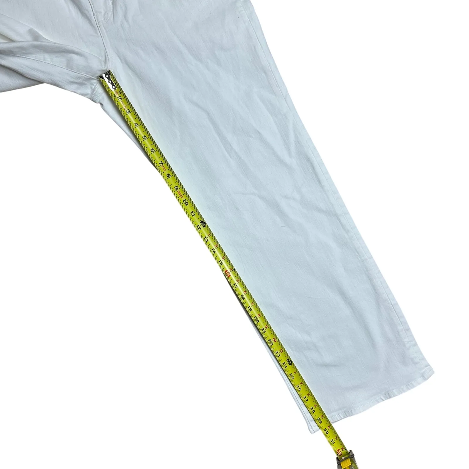 NWT J. Crew Lower-Rise Full-Length Slim-Wide Jean White Size 29 Summer Preppy - Image 11