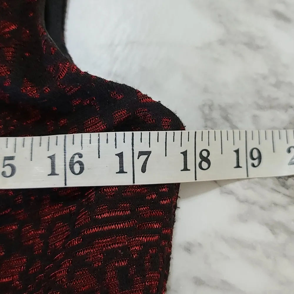 Evan Picone fit and flare dress size 8 - Image 6