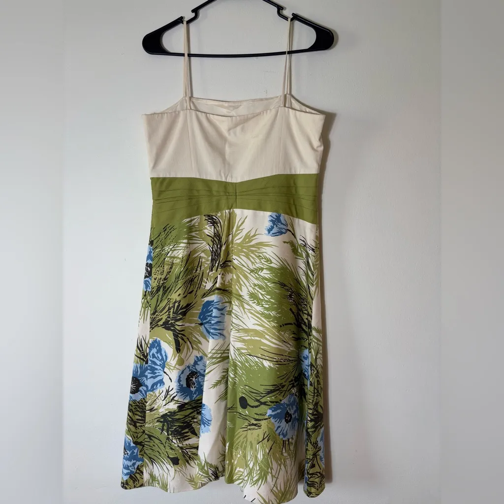 Ann Taylor Silk Cotton Blend Floral Sundress Size‎ 6 - Image 4