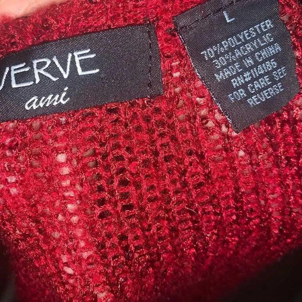 Verve sequin v neck sweater - Image 2