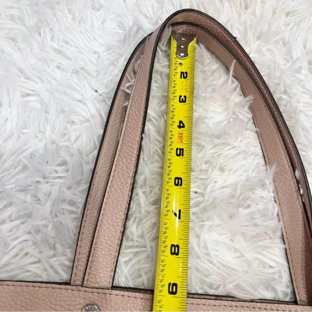Steve Madden‎ Faux Leather Tote Bag Blush Pink - Image 15