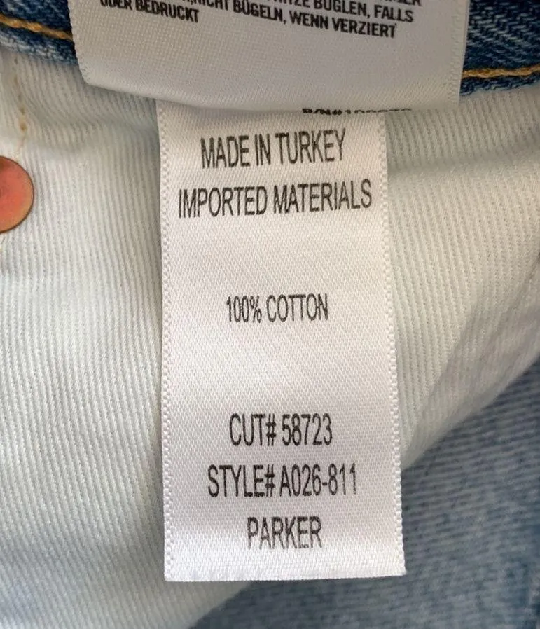 AGOLDE HIGH WAIST PARKER SHORT JEAN 23 - Image 4