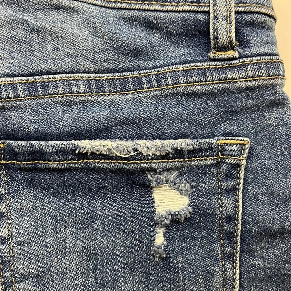 Vervet By Flying Monkey Cutoff Frayed Shorts Size XS Blue - Image 12