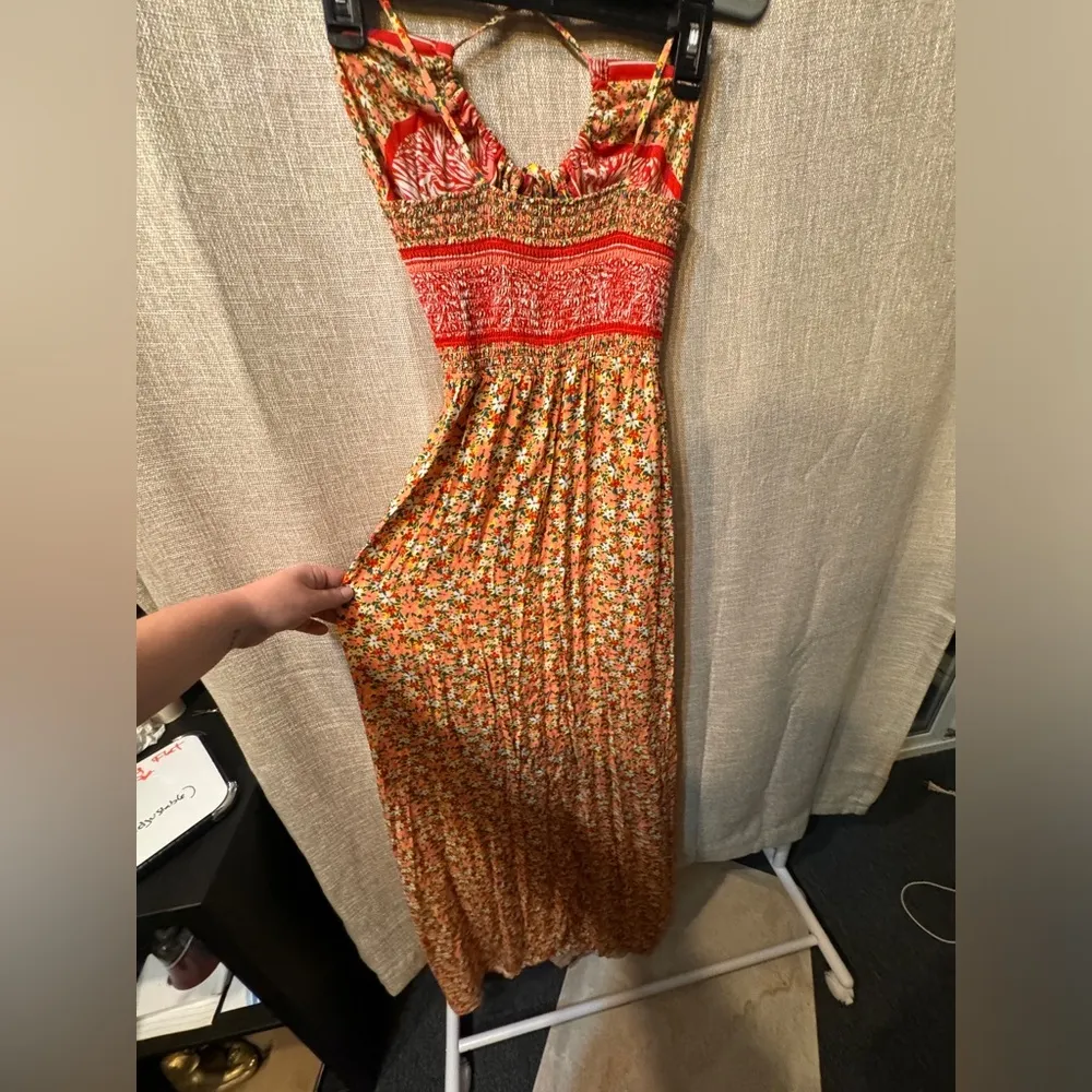 NEW NWOT Maaji Cherry Blossom Emery Maxi Dress reversible long floral size small - Image 14