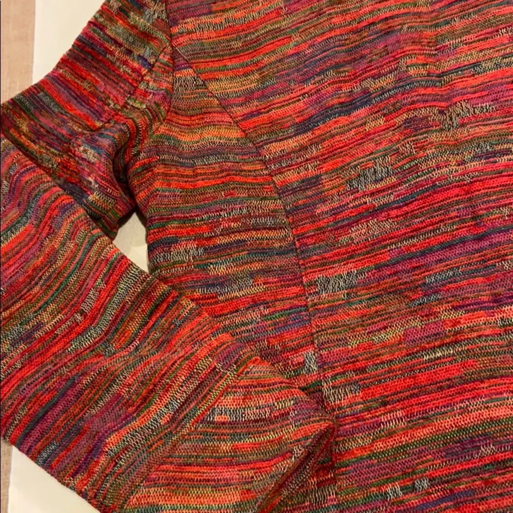 COLDWATER CREEK S Open Front Jacket  Blazer Red - Image 12