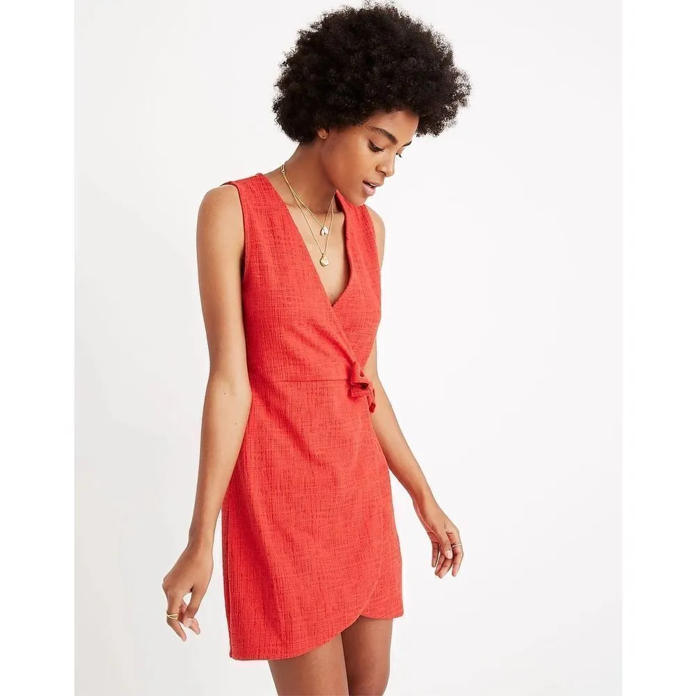 ✨Madewell Crosshatch Side-Tie Dress✨ - Image 2