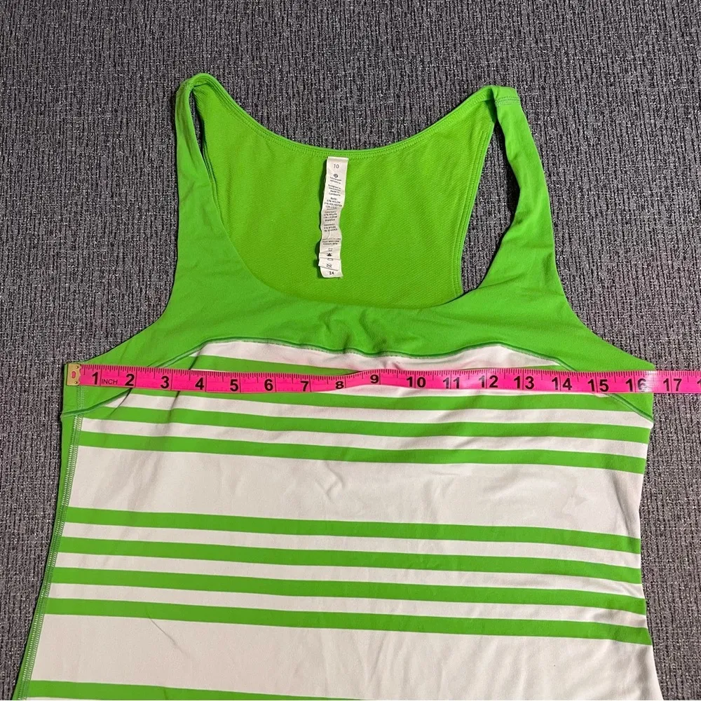 Lululemon Women’s Striped Tank Top - Image 9