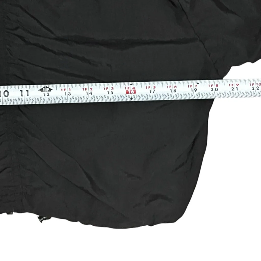 Steve‎ Madden NYC Set Black Parachute Jumpsuit Jacket Size Medium Y2K Gorpcore - Image 9