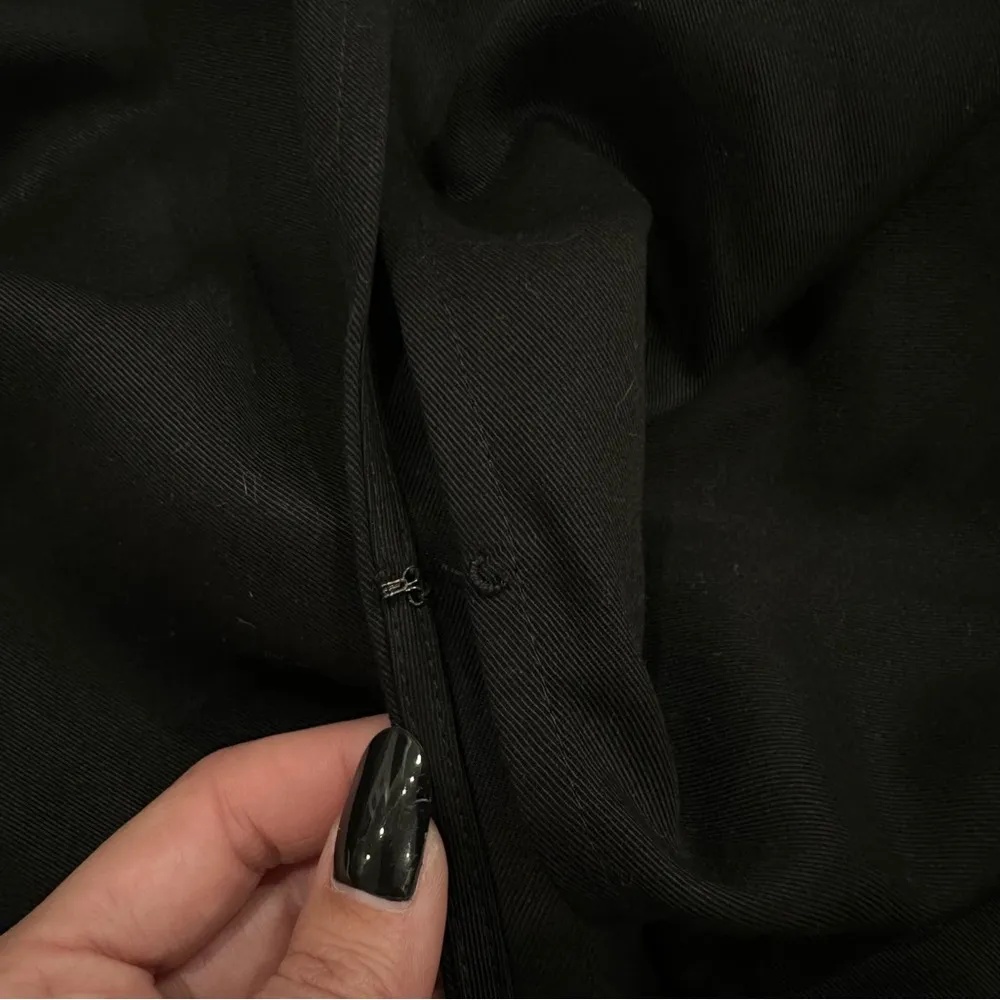 Vetta capsule convertible blouse black wrap top Size XS - Image 11