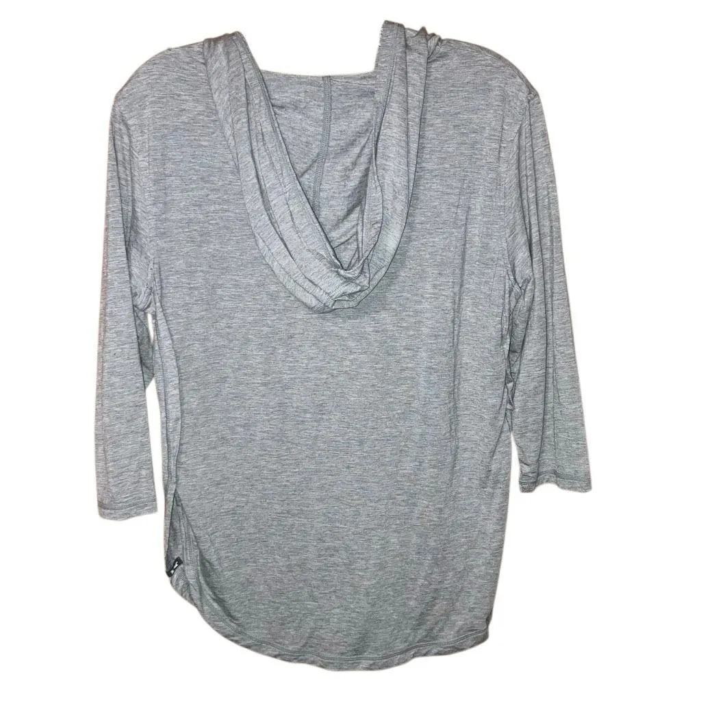 Woolrich Medium Merino Wool Tencel Hooded Lightweight Sweater Outdoor Hiking #75 - Image 4