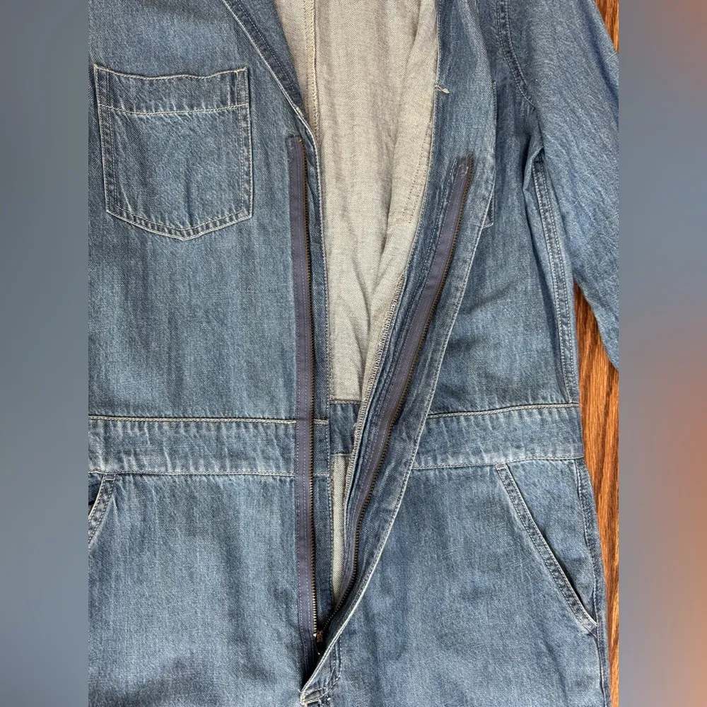Madewell Blue Denim Jumpsuit - Image 5