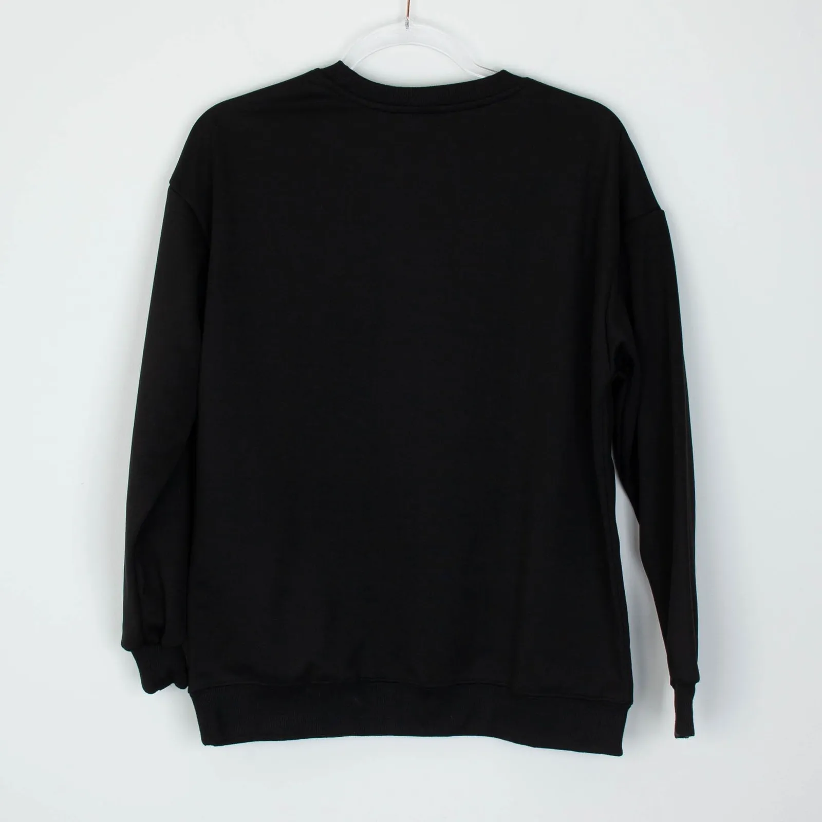 Rainbow Brite Womens Graphic Pullover Sweatershirt Size M Black Retro 80s Cozy Size M - Image 4