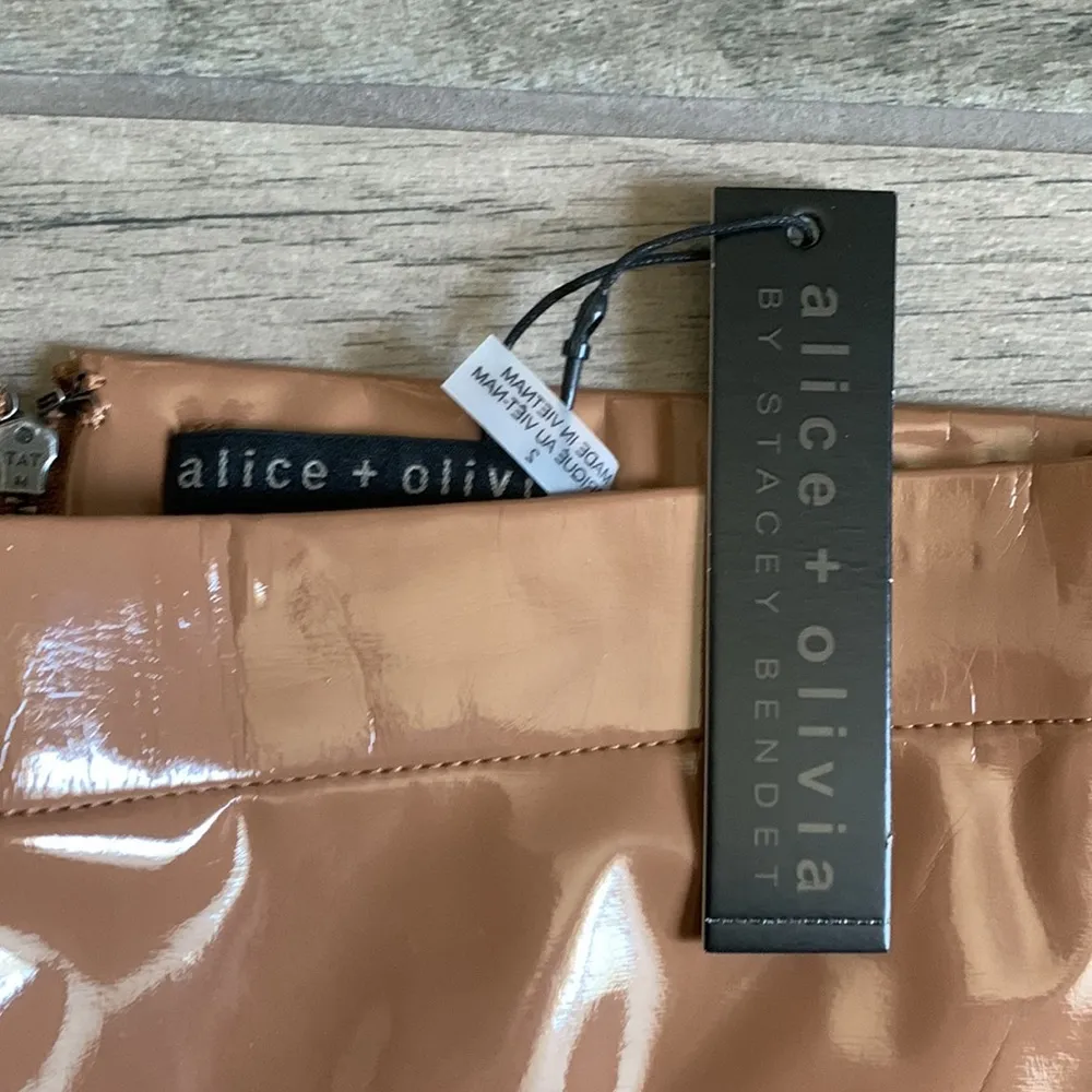 classics camel vinyl pants - Image 3