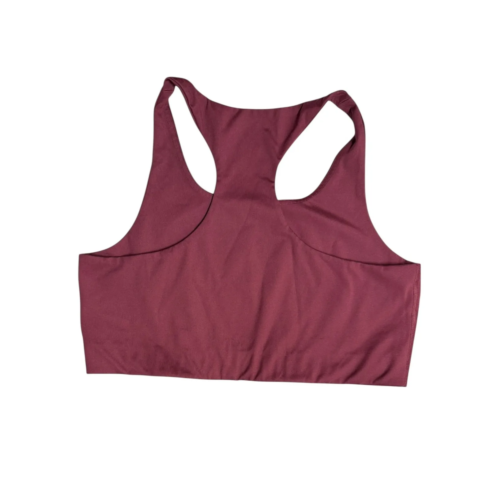 Girlfriend‎ Collective Sports Bra Size XXXL Maroon Red Racerback Athletic - Image 2