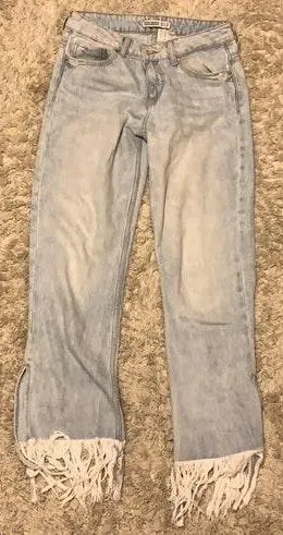 ZARA Fringe Jeans - Image 3