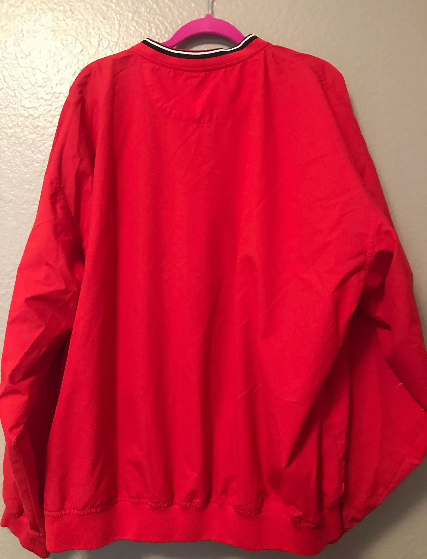 Nike New Mexico Lobos Team Vintage Pull-Over Embroidered Jacket - Image 2