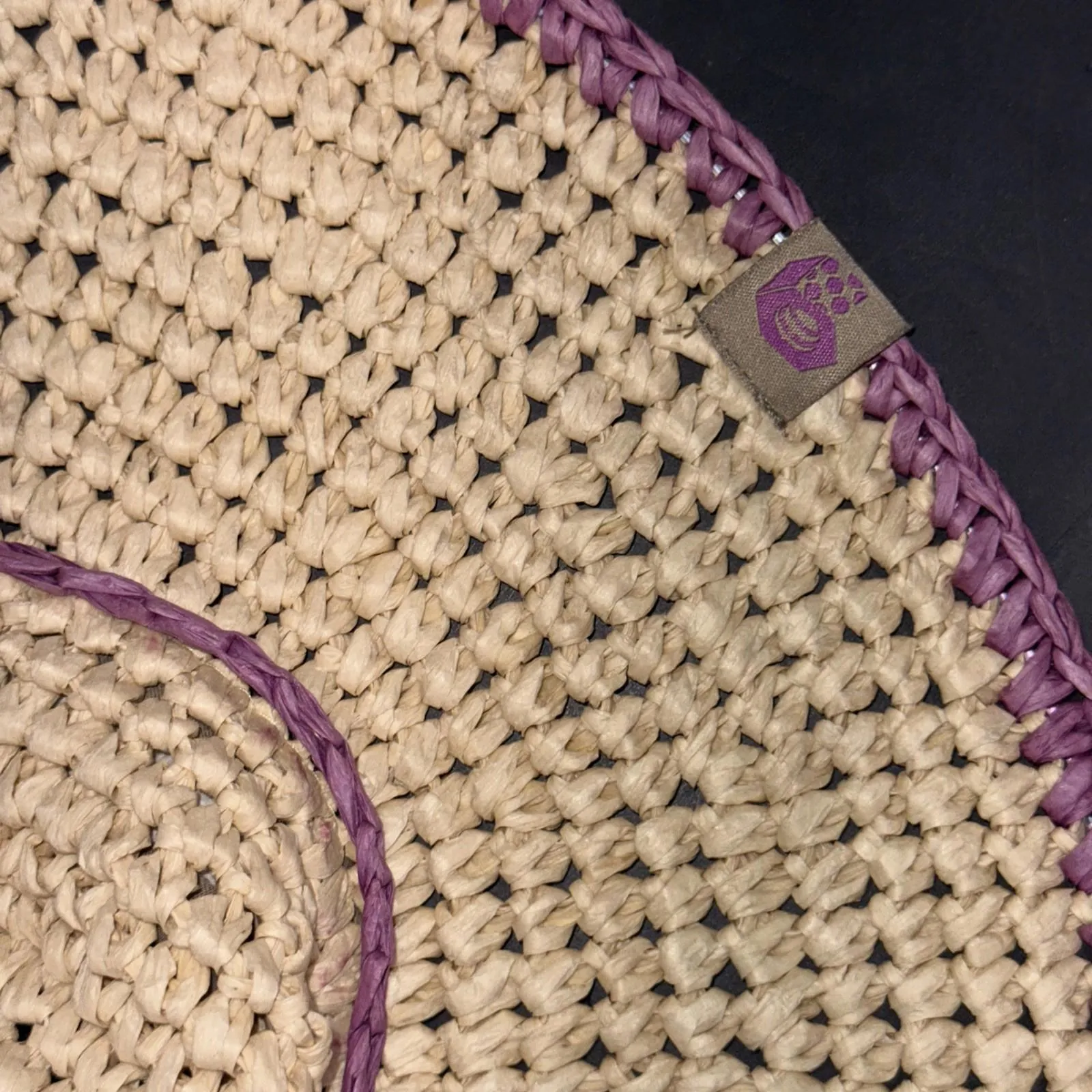 Mountain Hardwear Raffia Straw Floppy Boho Magnolia Sun Hat Women's - Image 7