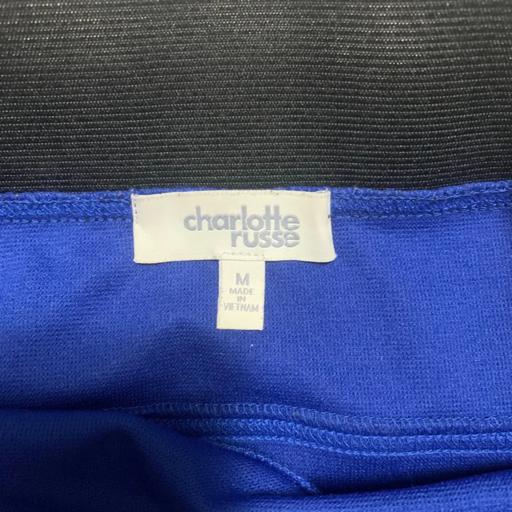 Charlotte Russe Black and blue mini pencil skirt - Image 2