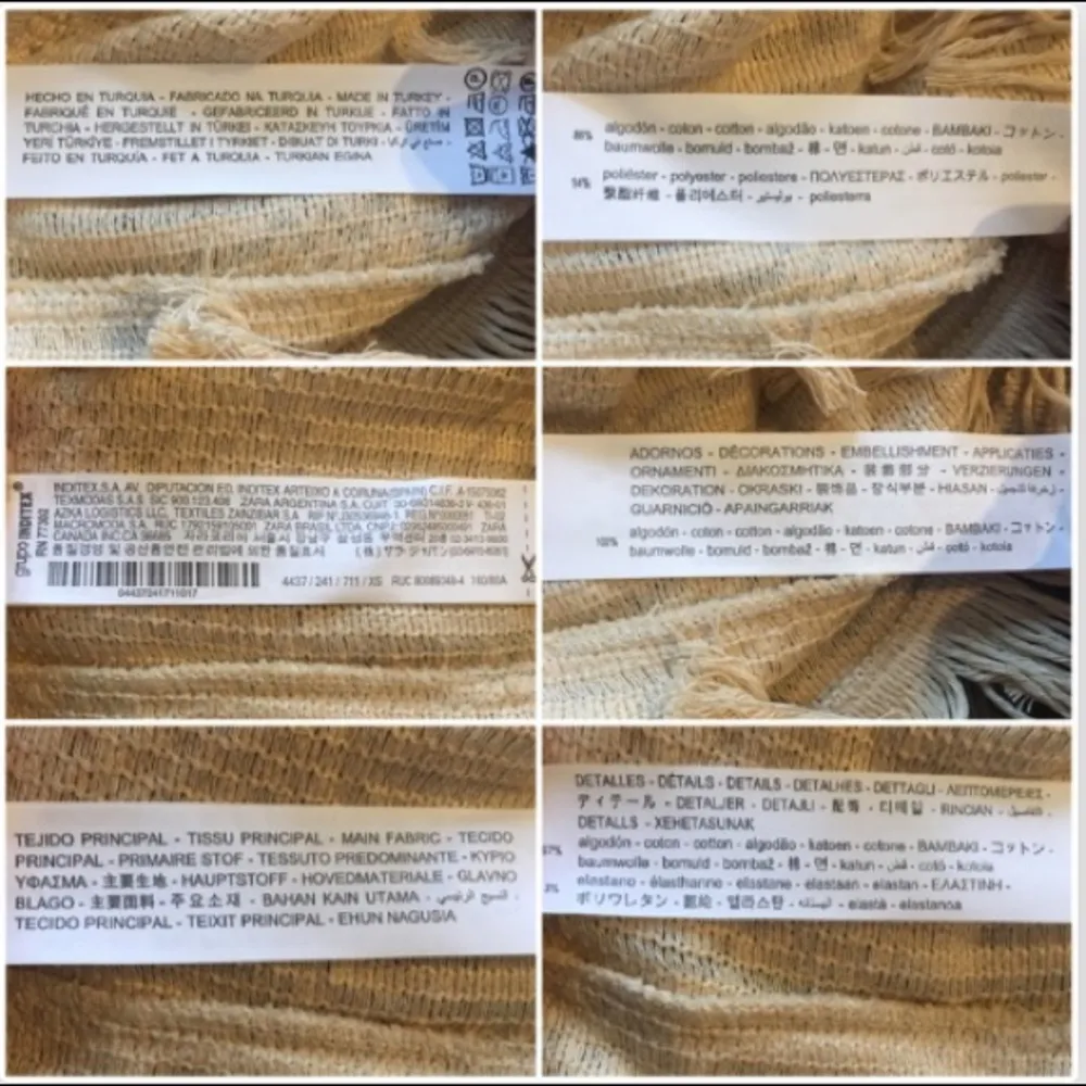 Zara Tweed Top with Fringe - Image 8