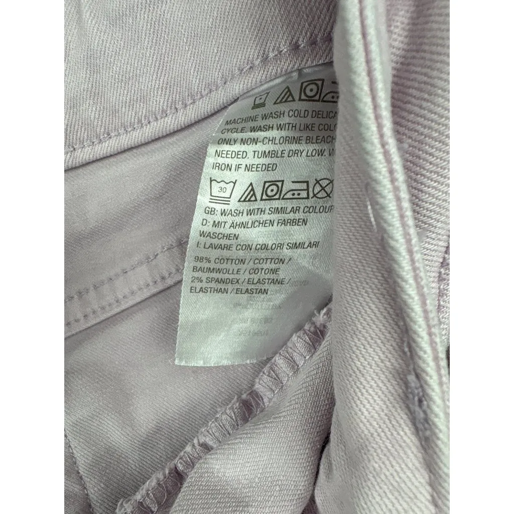 Candace Cameron Bure Womens Light Lavender Pants Size 6P Purple - Image 6