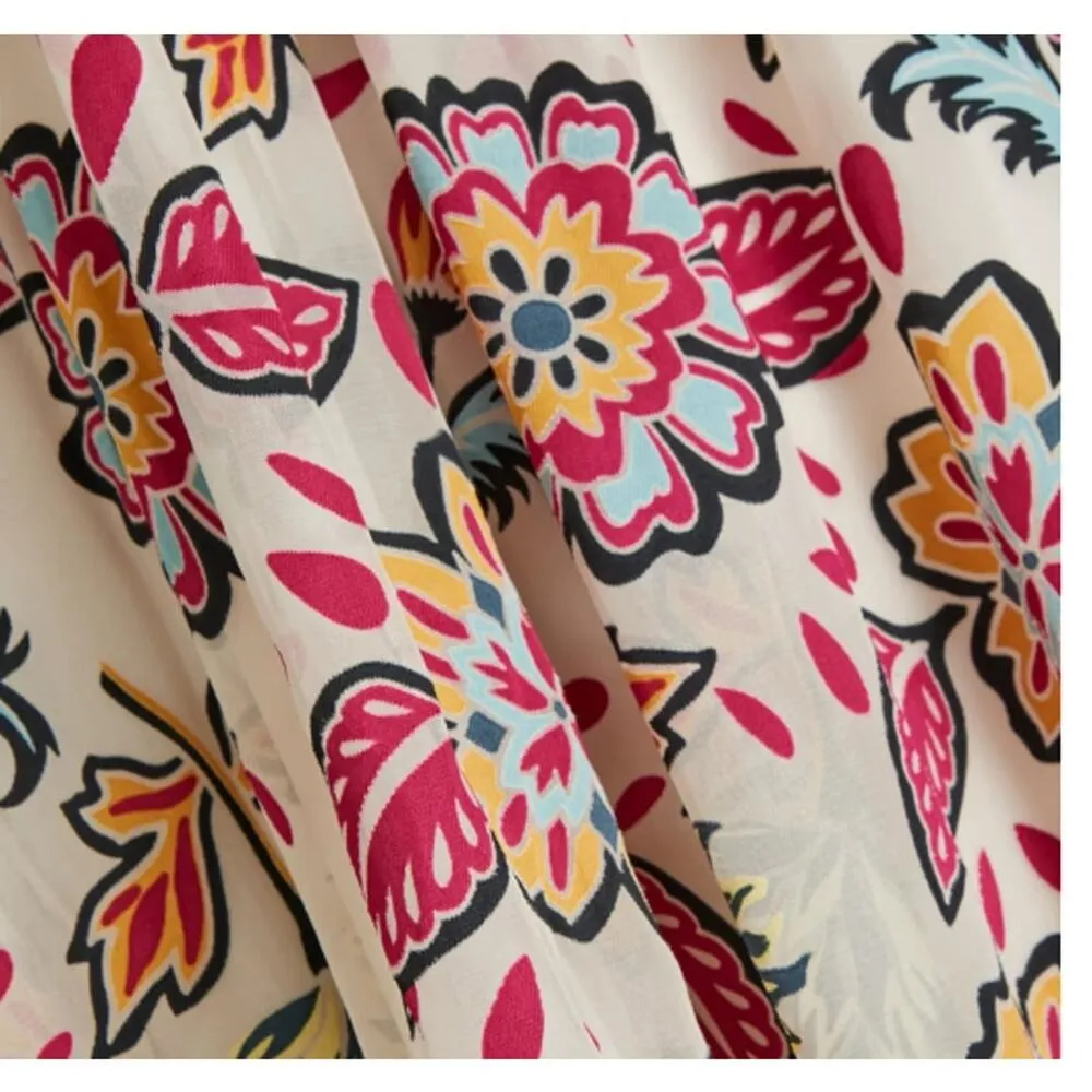 rag & bone Bailey gathered floral print devoré georgette mini dress - Image 2