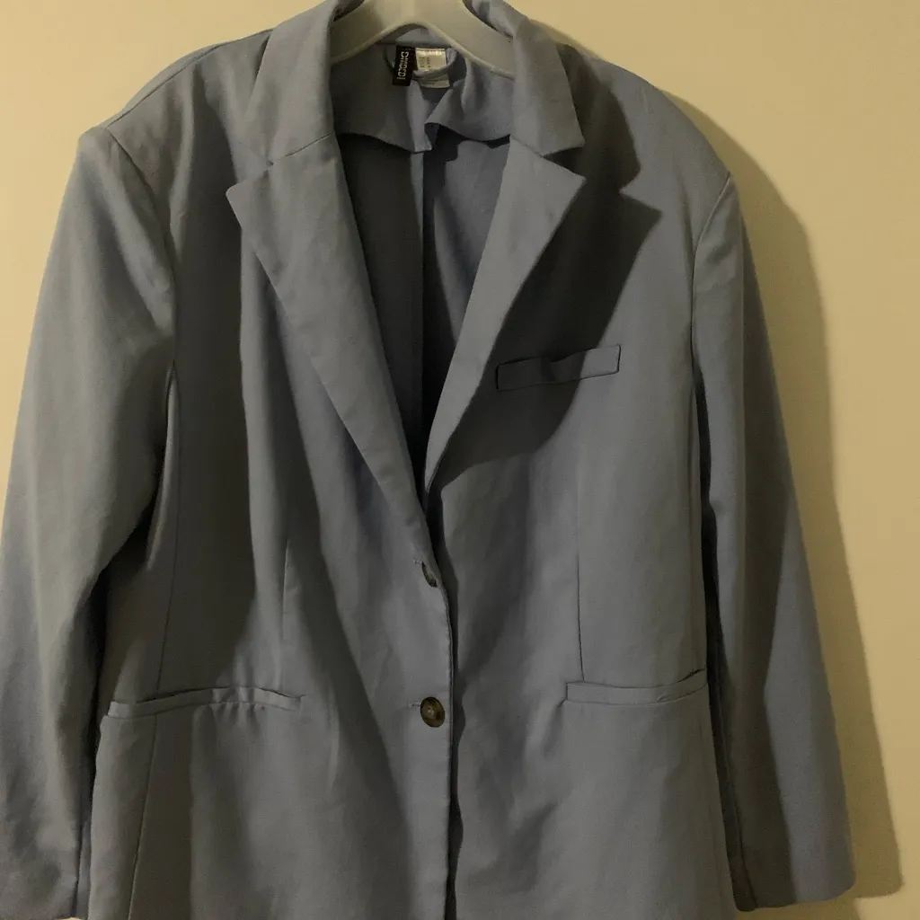 Divided Light Blue Women's Blazer - Image 2