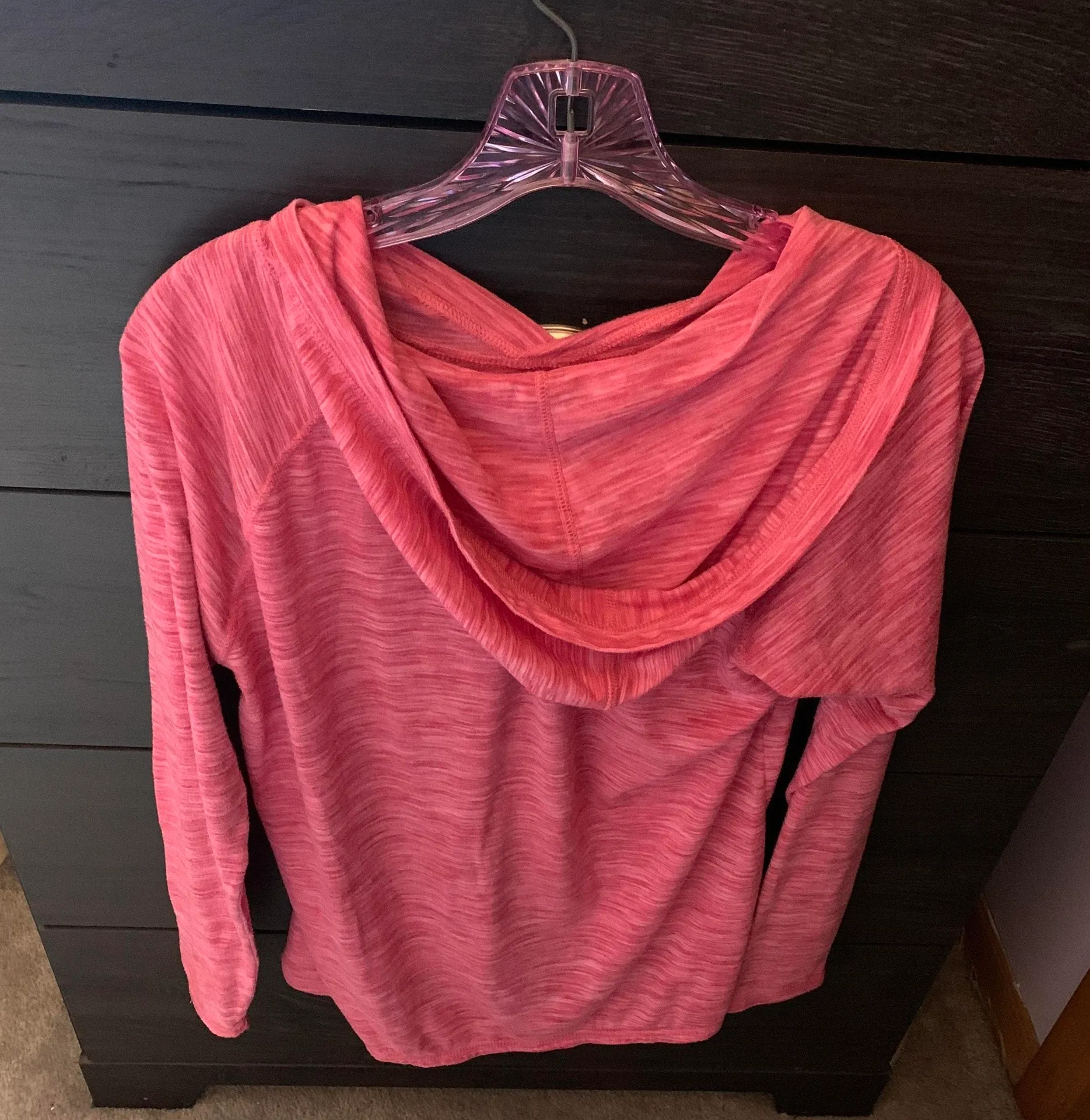 Dick’s Hooded Long Sleeve Shirt Pink Size XL - Image 2