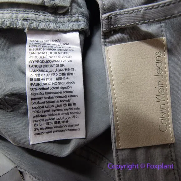 New!  Calvin Klein women's‎ ankle skinny pants women size 29 - Image 14