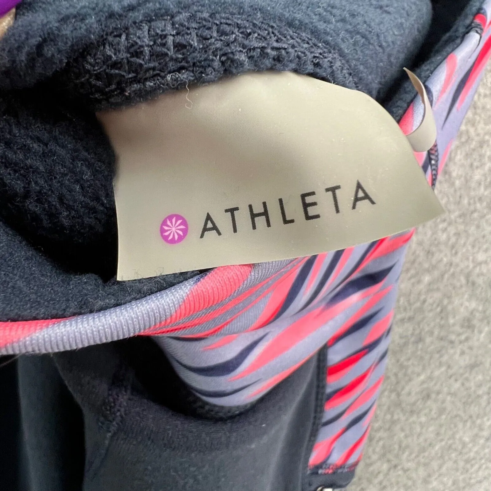 Athleta Leggings Womens S High Rise Yoga Pants Fleece Lined Electra Powerlift - Image 10