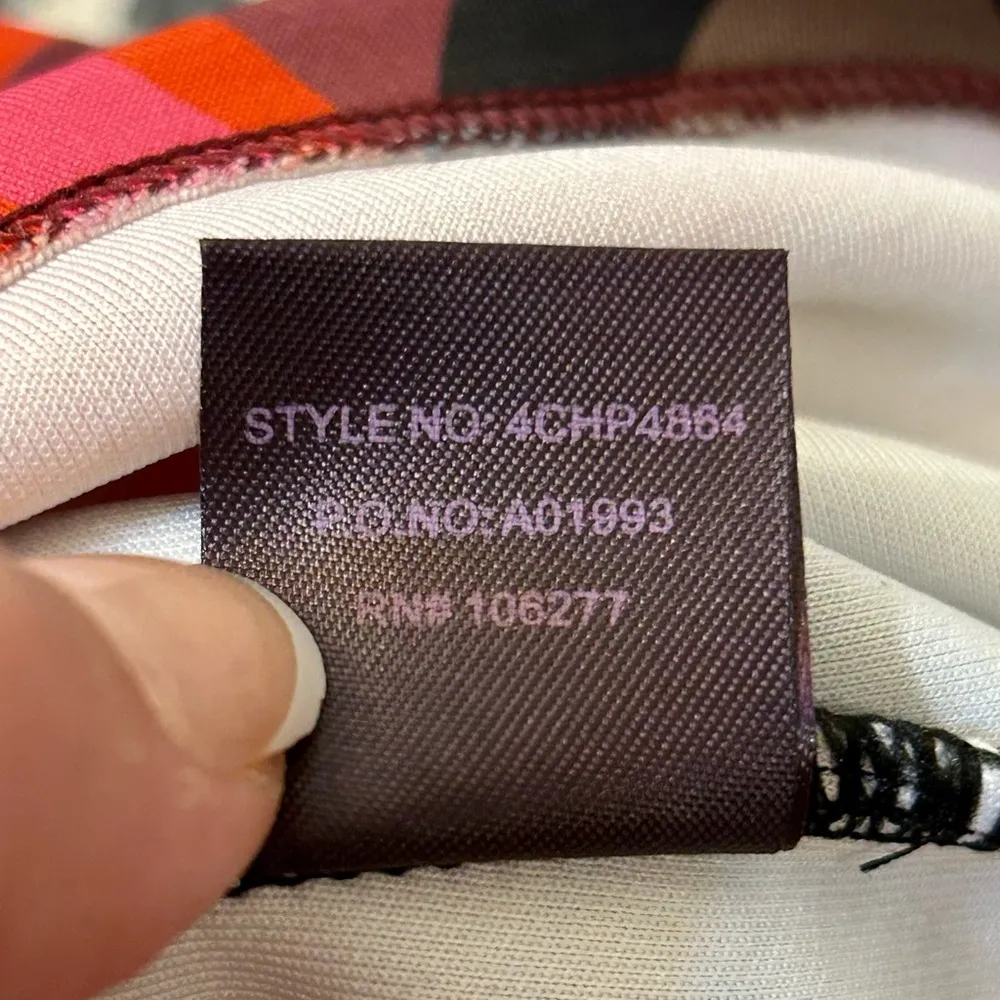 Scuba Skirt Geometric Pattern Size Small - Image 8