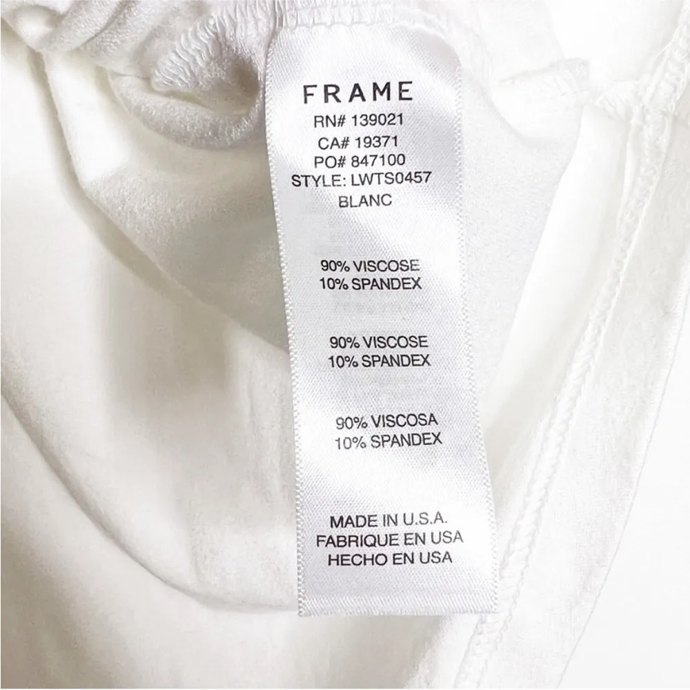 Frame Blanc Balloon Sleeve Top Size Medium - Image 6