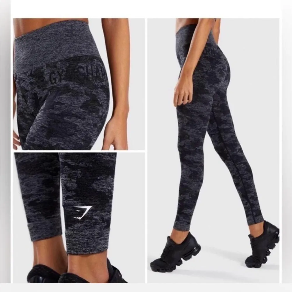 Gymshark adapt seamless camo leggings MEASUREMENTS - Image 8