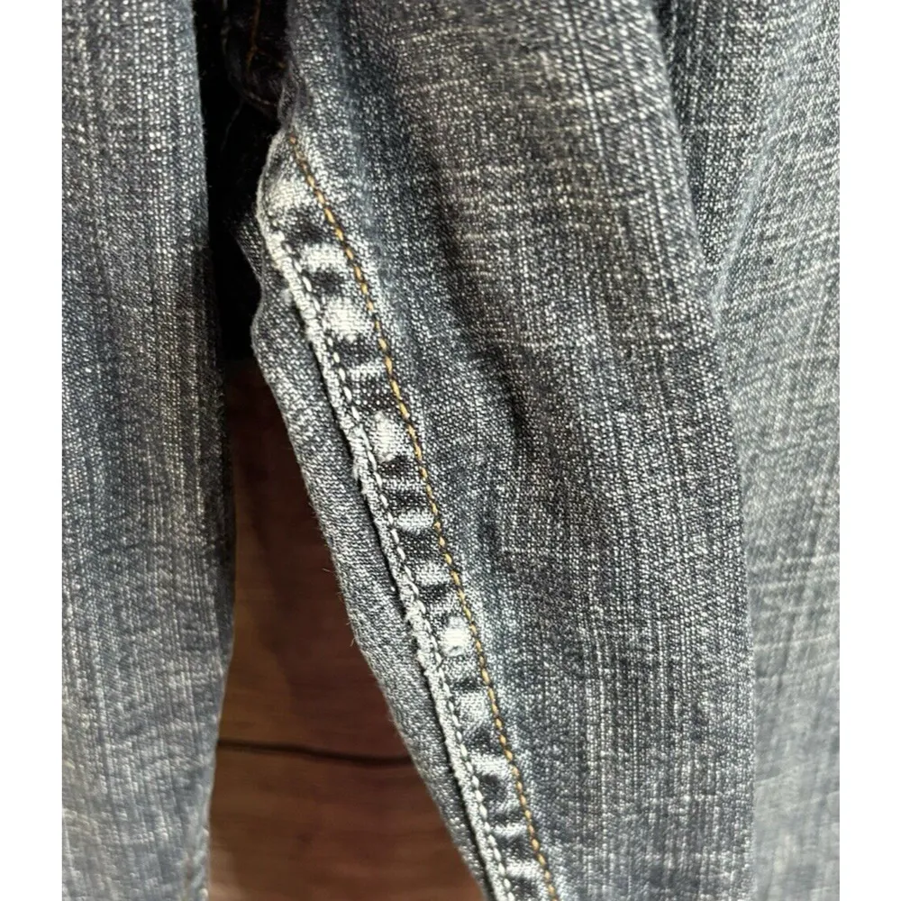 Riders By Lee Jeans Women's Size 14P Blue Cotton Blend Flared 26 1/2 inseam - Image 2