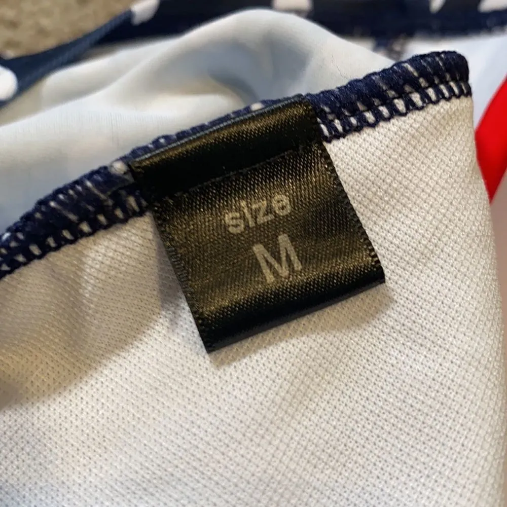 Women’s Swimsuit Bathers Halter Neck Boy Leg with Spots Size 6 - Image 8