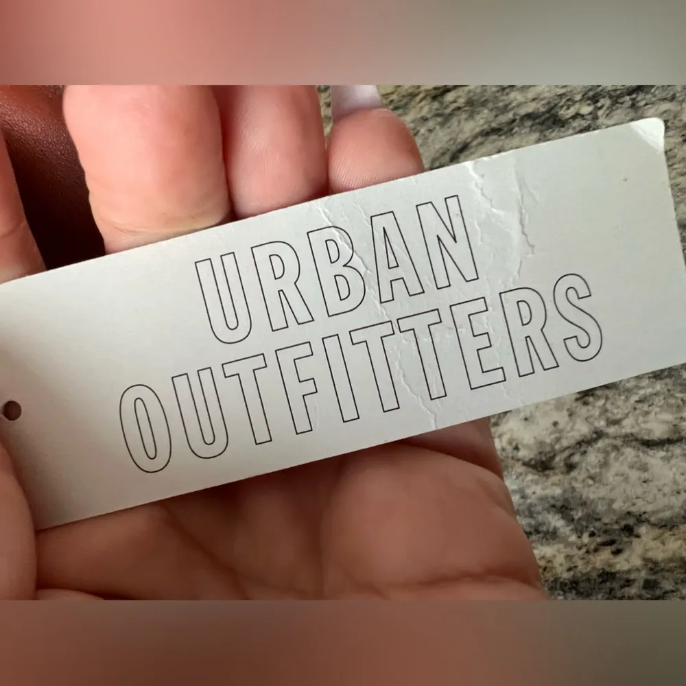 NWT  Two Tone Brown Vegan Leather Handbag Purse Silver Accent - Image 10