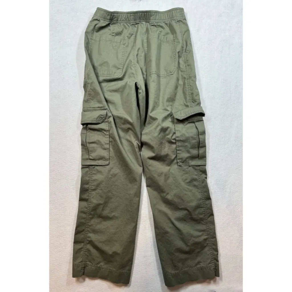 Abercrombie & Fitch Cargo Pants Olive Army Green Outdoors Utility Women's 28/6 - Image 2