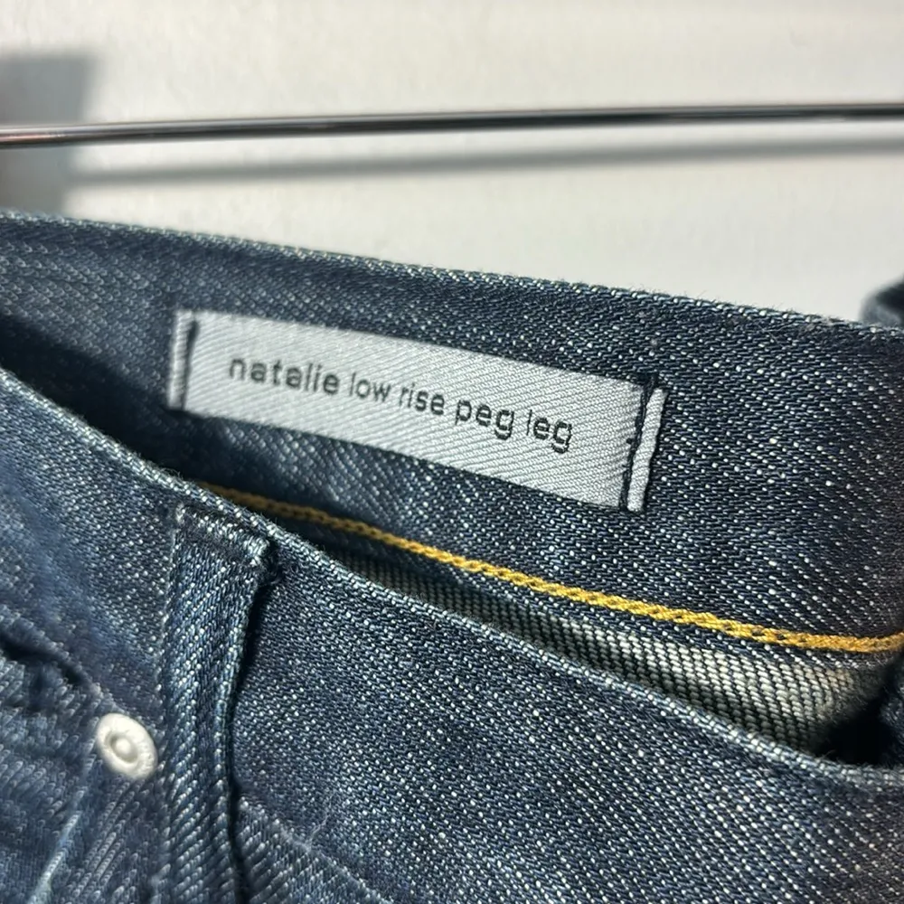 Paperdenim & cloth Natalie low rise peg leg jeans size 31 EUC - Image 4