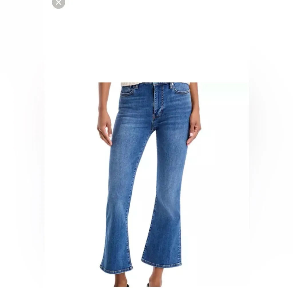 Frame Le Crop Mini Boot Jeans, Tribute, EUC     Size 34 - Image 6