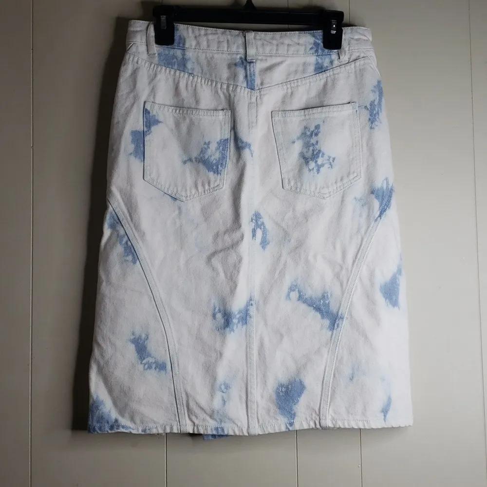 Women's High Rise Midi Denim Skirt - Image 7