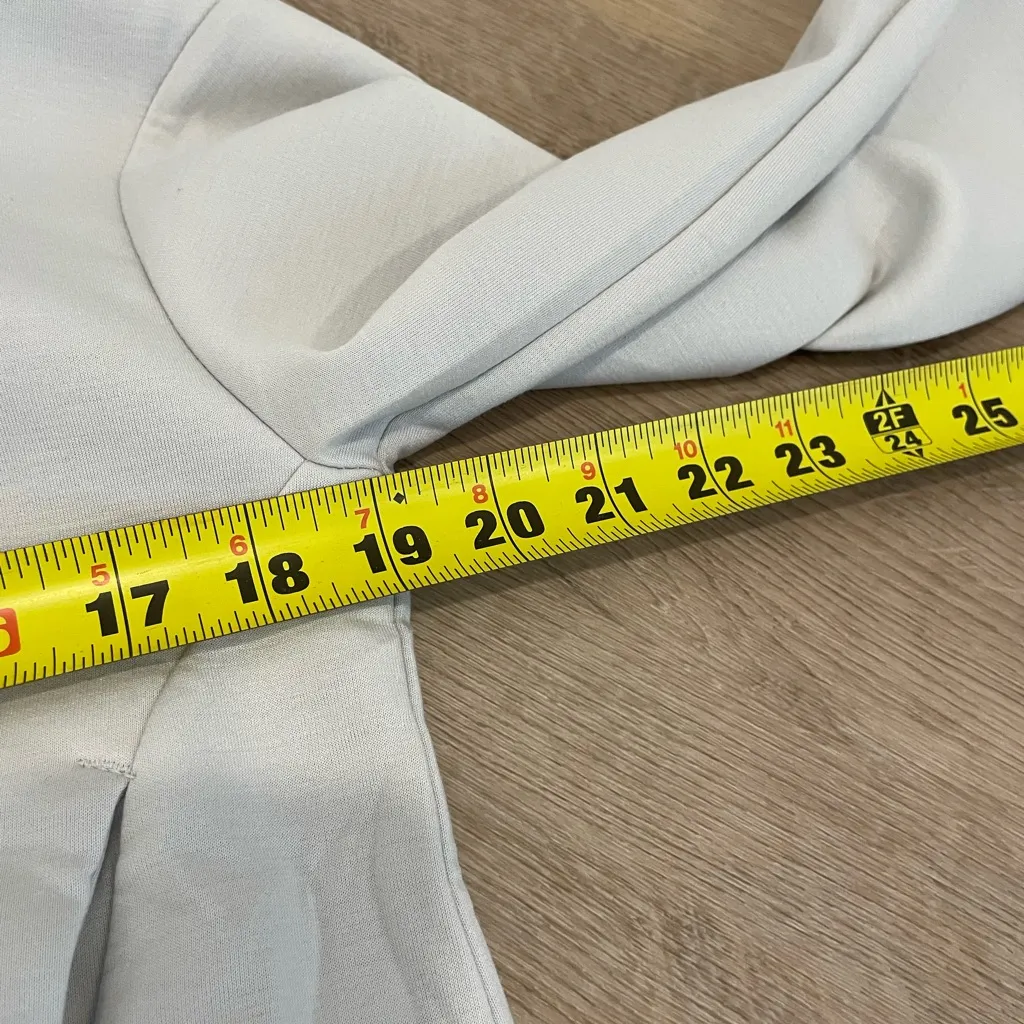 Apana Light Gray Zip-Up Hoodie - Image 7