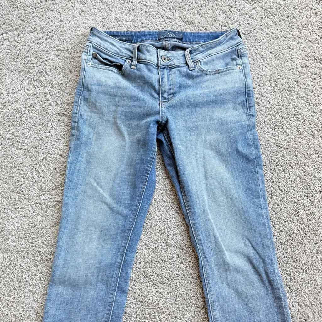 Lucky Brand Lolita Capri Cropped Jeans Size 6/28 - Image 3