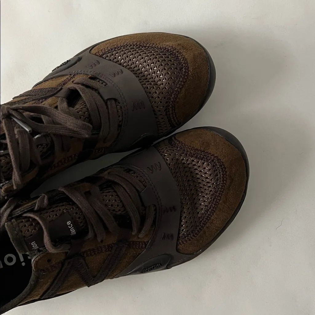 New Balance x District Vision MT100 Desert Palm Brown Vibram Trail Shoe 8M/9.5W - Image 7