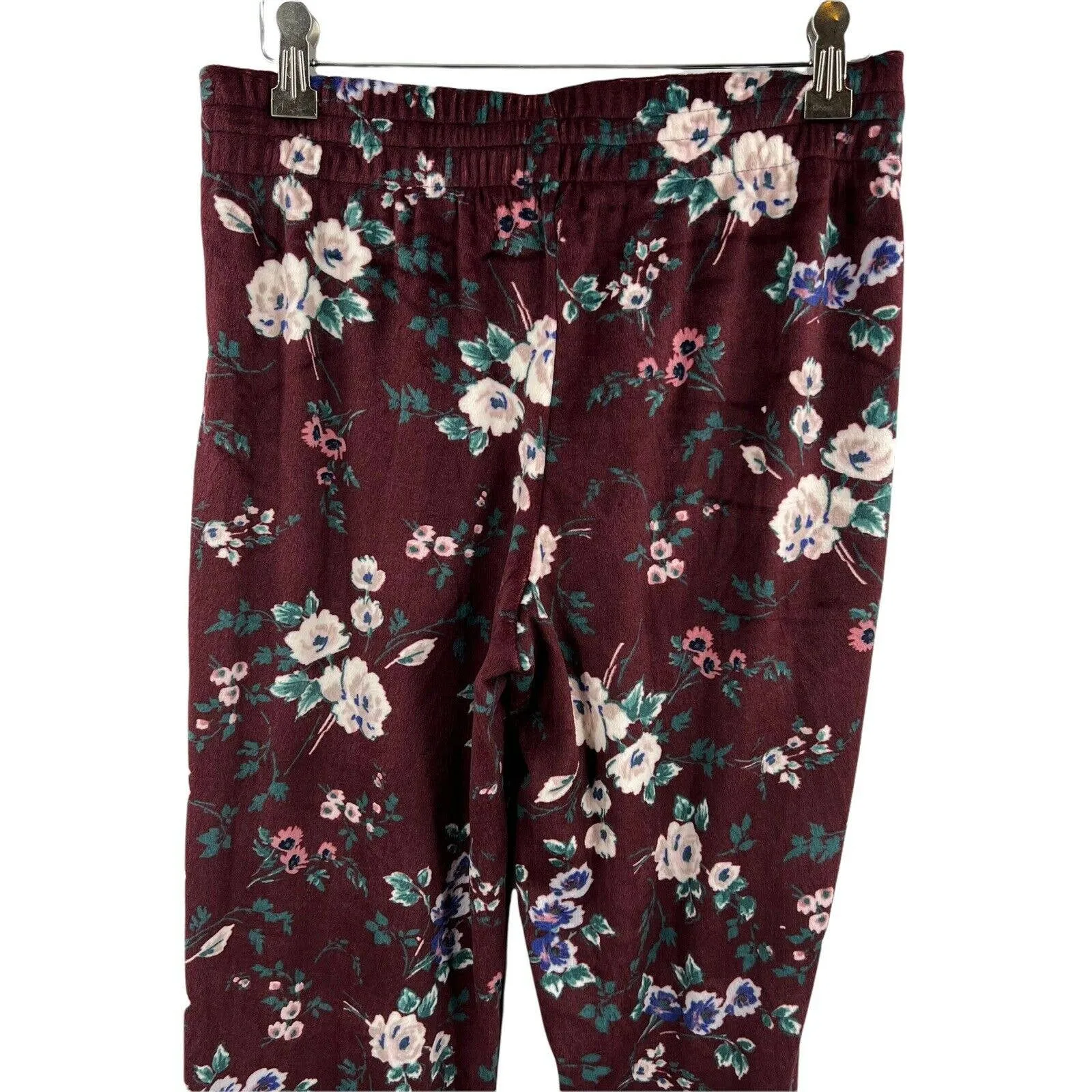 Cuddl Duds Red Floral Fleece Pajama‎ Pant Size XS New - Image 3