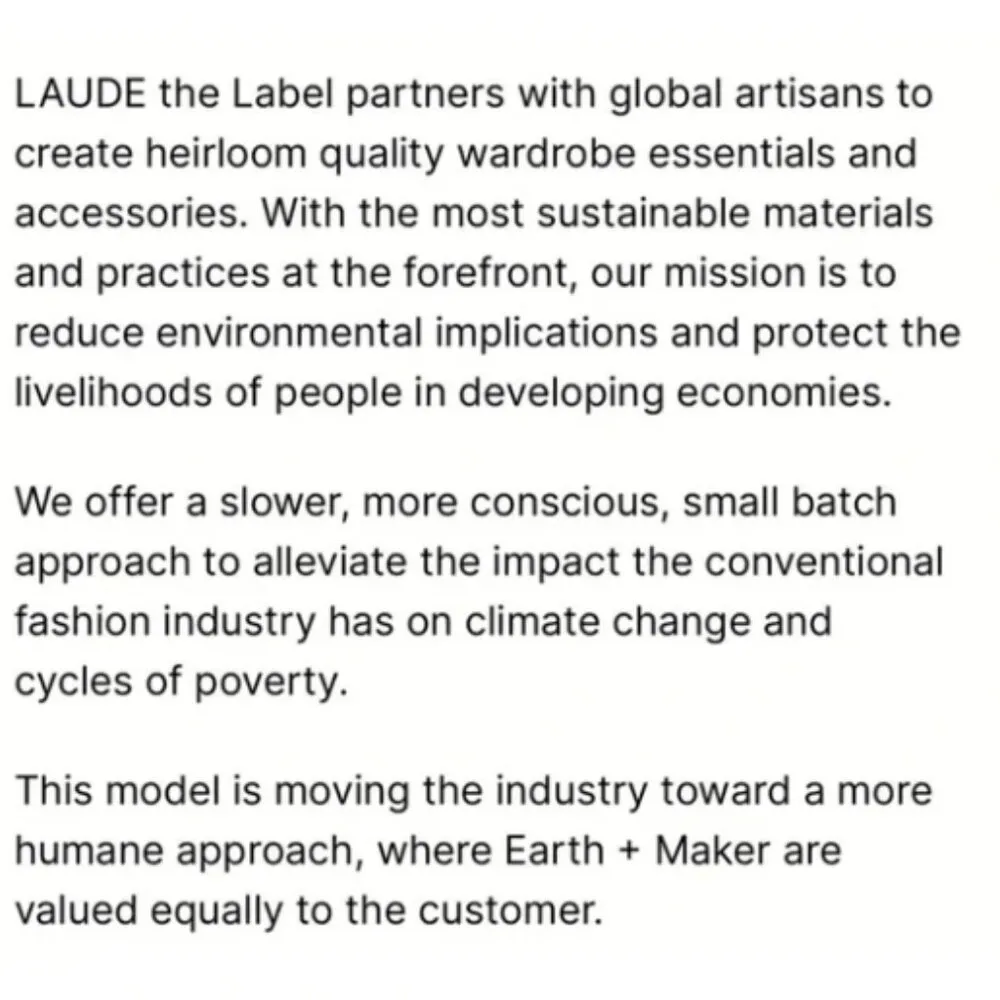 NWT Curateur x LAUDE THE LABEL Gabby Mini Macrame Bag - Image 9