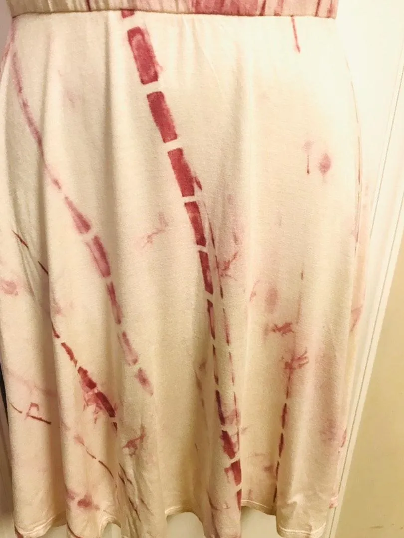 Tie Dye Fit Flare Sundress Dress - Image 9
