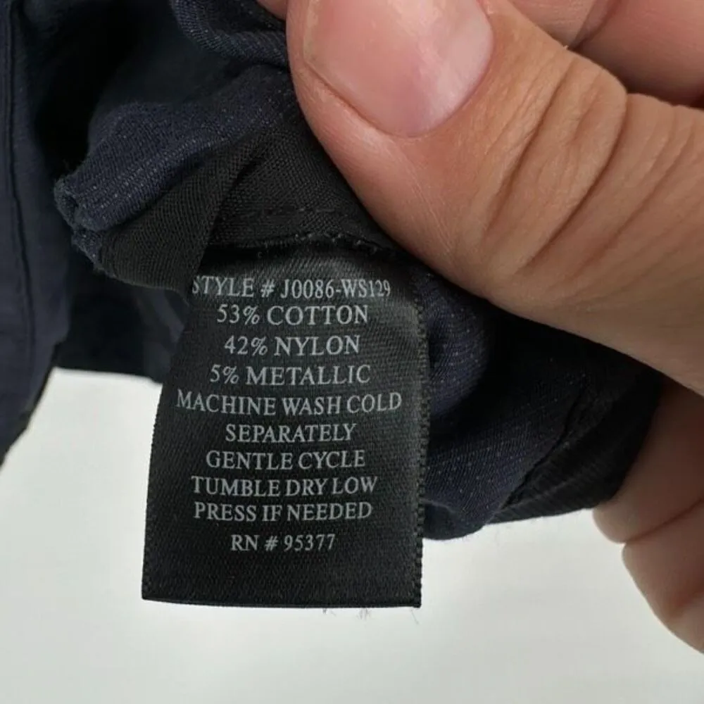 Sanctuary Navy Blue Belfast Utility Belted Cargo Jacket Women's Size XS Military - Image 5